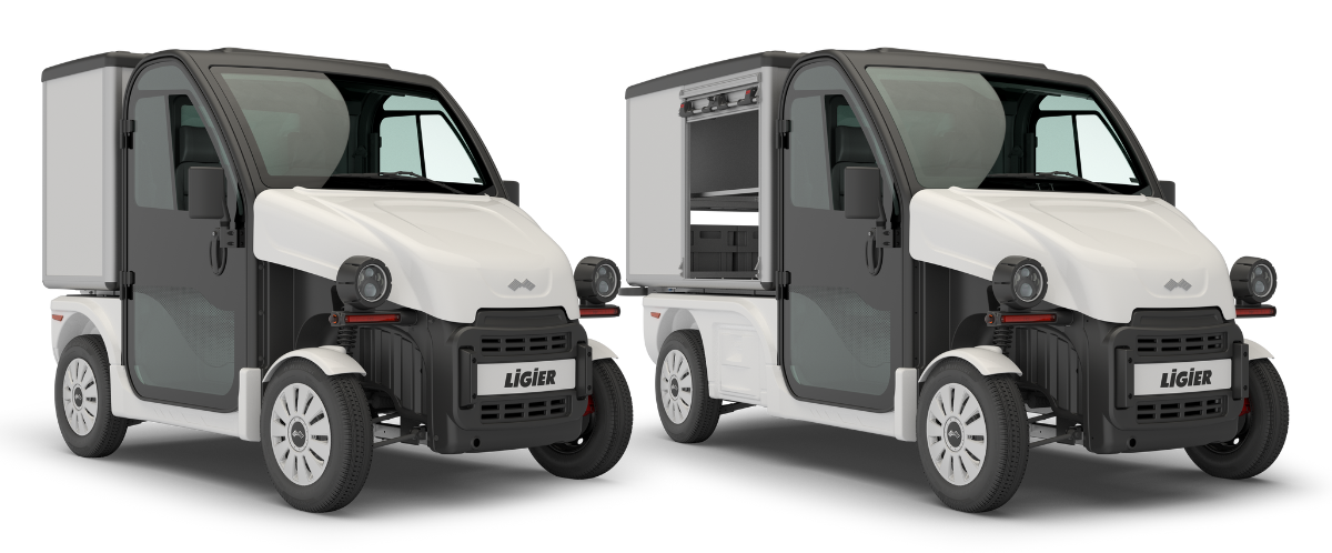 Ligier Group Pulse 4 Electric Box Van